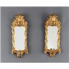 Image 1 : A pair of Swedish rococo cut and giltwood, A pair of Swedish rococo cut and giltwood one-light...
