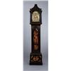 Image 1 : An English black lacquered LONGCASE CLOCK, mid, An English black lacquered LONGCASE CLOCK, mid...