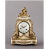 Image 1 : A French Louis XVI ormolu and marble MANTEL, A French Louis XVI ormolu and marble MANTEL CLOCK,...