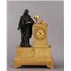 Image 1 : A French empire ormolu MANTEL CLOCK, striking, A French empire ormolu MANTEL CLOCK, striking mo...