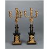 Image 1 : A pair of Russian Restauration gilt and patinated, A pair of Russian Restauration gilt and pati...