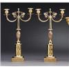 Image 1 : A pair of Swedish early 19th century partly gilt, A pair of Swedish early 19th century partly g...