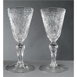 A set of two Bohemian CUPS, second part of 18th, A set of two Bohemian CUPS, second part of 18t...