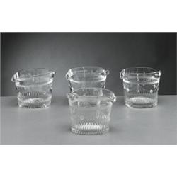 A set of four Swedish WINE GLASS COOLERS, around, A set of four Swedish WINE GLASS COOLERS, aro...