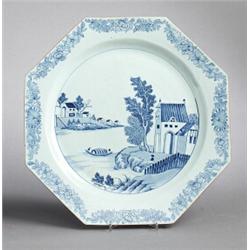 A KANGXI UNDERGLAZE BLUE DISH, porcelain,, A KANGXI UNDERGLAZE BLUE DISH, porcelain, diameter 3...