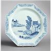 Image 1 : A KANGXI UNDERGLAZE BLUE DISH, porcelain,, A KANGXI UNDERGLAZE BLUE DISH, porcelain, diameter 3...
