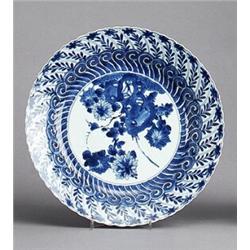 A DISH, Kangxi (1662-1722), porcelain, decorated, A DISH, Kangxi (1662-1722), porcelain, decora...