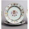 Image 1 : A PAIR OF YONGZHENG ARMORIAL PLATES, porcelain,, A PAIR OF YONGZHENG ARMORIAL PLATES, porcelain...