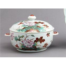 A QIANLONG FAMILLE ROSE POT-AU-FEU, porcelain,, A QIANLONG FAMILLE ROSE POT-AU-FEU, porcelain,...