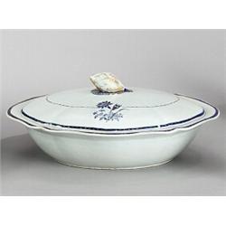 A TUREEN and COVER, around 1800, porcelain,, A TUREEN and COVER, around 1800, porcelain, europe...