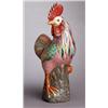 Image 1 : A LATE QING FAMILLE ROSE COCK, height 34, A LATE QING FAMILLE ROSE COCK, height 34 cm...