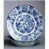 Image 1 : A PAIR OF UNDERGLAZEBLUE ARITAPORCELAIN PLATES,, A PAIR OF UNDERGLAZEBLUE ARITAPORCELAIN PLATES...