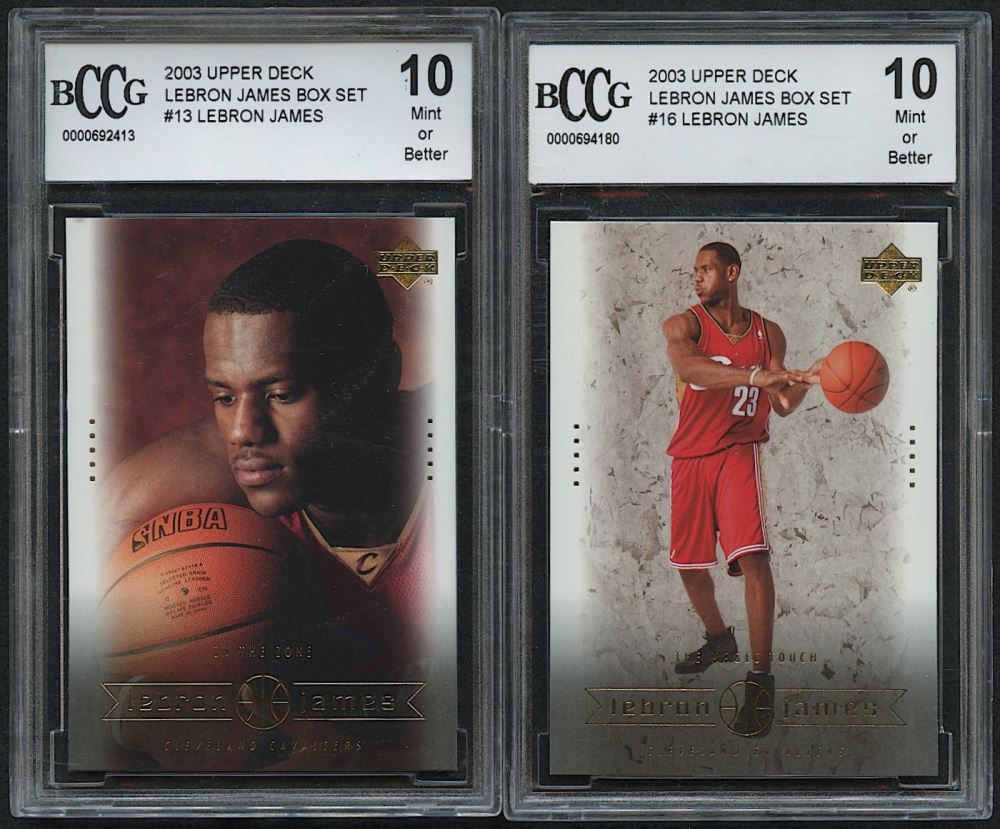 2003 upper deck lebron james