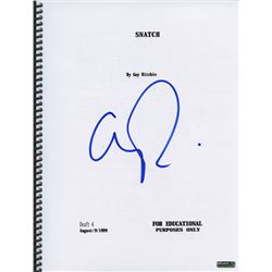 Guy Ritchie Signed  Snatch  Full Script (PTS COA)
