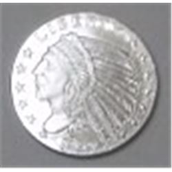 1929 SILVER INDIAN LIBERTY HEAD 1/10oz .999 FINE SILVER *MS HIGH GRADE*!!