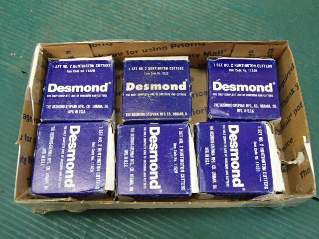 Huntington Desmond 2 Grinding Wheel Dresser Cutters