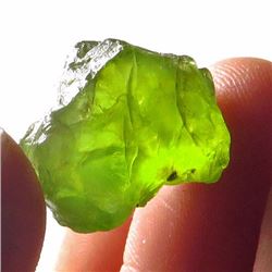 Natural Peridot Gemstone Rough 26.35 Carats