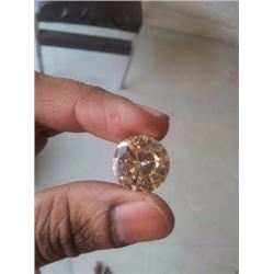 Natural Champagne Diamond 10.82 ct - No Treatment