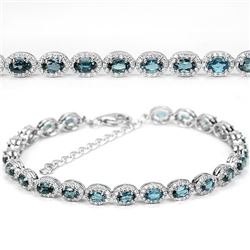Stunning London Blue Topaz Bracelet