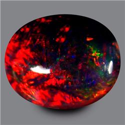 Natural Harlequin Black Opal 2.070 carats