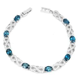 Stunning London Blue Topaz Bracelet