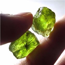Natural Peridot Gemstone Rough 33.70 Carats