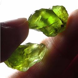 Natural Peridot Gemstone Rough 31.80 Carats