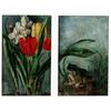 Image 1 : ANNA MUNTHE NORSTEDT 1854-1936 Tulpaner och, ANNA MUNTHE NORSTEDT 1854-1936 Tulpaner och narcis...