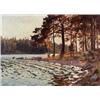 Image 1 : GOTTFRID KALLSTENIUS 1861-1943 Insjölandskap i, GOTTFRID KALLSTENIUS 1861-1943 Insjölandskap i...