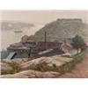 Image 1 : ANSHELM SCHULTZBERG 1862-1945 Utsikt över, ANSHELM SCHULTZBERG 1862-1945 Utsikt över Fåfängan o...