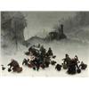 Image 1 : KNUT EKWALL 1843-1912 Snöhinder Signerad och, KNUT EKWALL 1843-1912 Snöhinder Signerad och date...