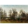Image 1 : PER EKSTRÖM 1844-1935 Sensommarmotiv från, PER EKSTRÖM 1844-1935 Sensommarmotiv från Djurgården...