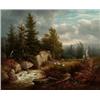 Image 1 : CARL ABRAHAM ROTHSTÉN 1826-1877 Pastoralt, CARL ABRAHAM ROTHSTÉN 1826-1877 Pastoralt landskap m...