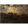 Image 1 : ALFRED WAHLBERG 1834-1906 Skördelandskap med, ALFRED WAHLBERG 1834-1906 Skördelandskap med figu...