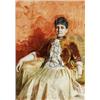 Image 1 : ANDERS ZORN 1860-1920 Porträtt av Lisen, ANDERS ZORN 1860-1920 Porträtt av Lisen Lamm Signerad...