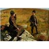 Image 1 : JOHAN TIRÉN 1853-1911 Samer i, JOHAN TIRÉN 1853-1911 Samer i sommarlandskap Signerad med monogr...