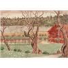 Image 1 : OSKAR BERGMAN 1879-1963 Vårlandskap från, OSKAR BERGMAN 1879-1963 Vårlandskap från Herrökna - S...