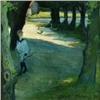 Image 1 : OLOF SAGER-NELSON 1868-1896 Blekeallén,, OLOF SAGER-NELSON 1868-1896 Blekeallén, Gårda Signerad...