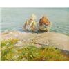 Image 1 : GUSTAF CARLSTRÖM 1896-1964 Den soligaste, GUSTAF CARLSTRÖM 1896-1964 Den soligaste udden Signer...