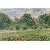 Image 1 : CARL JOHANSSON 1863-1944 Sommarlandskap med, CARL JOHANSSON 1863-1944 Sommarlandskap med staket...