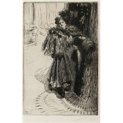 ANDERS ZORN 1860-1920 Natteffekt III Signerad, ANDERS ZORN 1860-1920 Natteffekt III Signerad Zo...