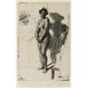 Image 1 : ANDERS ZORN 1860-1920 Stående Negress Signerad, ANDERS ZORN 1860-1920 Stående Negress Signerad...