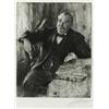 Image 1 : ANDERS ZORN 1860-1920 Grover Cleveland, ANDERS ZORN 1860-1920 Grover Cleveland I Signerad Zorn....