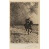 Image 1 : ANDERS ZORN 1860-1920 Storm (Oväder) Signerad, ANDERS ZORN 1860-1920 Storm (Oväder) Signerad Zo...