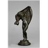 Image 1 : KNUT JERN 1885-1948 Dansande flicka med, KNUT JERN 1885-1948 Dansande flicka med mantel Signed...