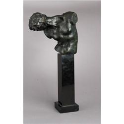 AUGUSTE RODIN France 1840-1917 Buste d´homme de, AUGUSTE RODIN France 1840-1917 Buste d´homme d...