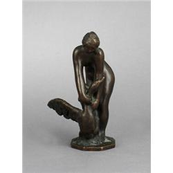 GERHARD HENNING Denmark 1880-1967 Leda och, GERHARD HENNING Denmark 1880-1967 Leda och svanen S...