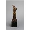 Image 1 : ANDERS OLSON 1880-1955 Stående naken, ANDERS OLSON 1880-1955 Stående naken flicka Signed and da...