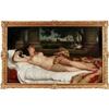 Image 1 : FELIX AUGUSTE CLEMENT France, FELIX AUGUSTE CLEMENT France 1826-1888 Odalisque Signed and dated...