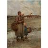 Image 1 : ROBERT MCGREGOR England 1848-1922 Kvinna med, ROBERT MCGREGOR England 1848-1922 Kvinna med två...